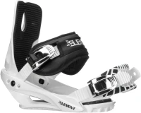 5th Element Summit Stealth Adult Men's Bindings - Universal Disc & Hardware for New/Replacement Snowboards, Beginner/Intermediate(m-1)