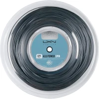 Luxilon ALU Power Spin 127 Tennis String – 220m Reel, Silver(m-1)