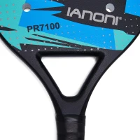 Beach Tennis Paddle – 100% Carbon Fiber Frame with EVA Memory Foam Core, Lightweight (330g) Power Racket with Enhanced Grip(m-3)