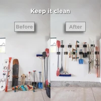 Gravity Grabber 3-Pack - Ski & Snowboard Wall Rack with Anti-Slip, Gravity-Locking Arms | Garage & Gear Organizer(m-3)