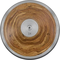 Champion Sports Practice and Competition Discus – Available in Rubber, Plastic or Wood, Multiple Weights for Track & Field(m-1)