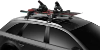 Thule SnowPack Ski/Snowboard Rack, Large (6 Pr/4 Boards), Black(m-2)