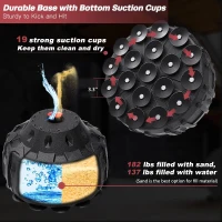 Dripex Upgrade Freestanding Punching Bag with Stand — 70"" Heavy Boxing Bag for Adults & Teens, MMA and Home Fitness(m-5)