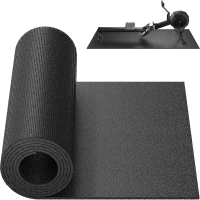 THK 6mm Trainer Mat for Peloton Bike, Treadmill & Rower – Under-Equipment Floor Protector for Hardwood and Carpet(m-1)