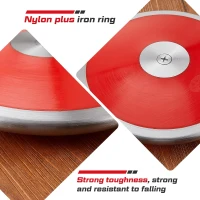 Wettarn 1 kg Discus (2-Pack) — Field Event Practice Equipment for Men, Women & Students(m-5)