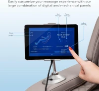 Titan 4D Ultima Massage Chair - Taupe | Full-Body Air Compression | Zero Gravity | SL-Track 4D Therapy | Foot Rollers | Touchscreen & Space-Saving Design(m-5)