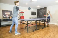 STIGA Advantage Series Table Tennis Tables - 13/15/19/25mm Tops, 10-Min QuickPlay Assembly, Playback Mode — Recreational to Tournament(m-56)