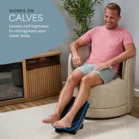 LifePro Foot Massager for Neuropathy — Calf & Foot Vibration Therapy with Optional Heat for Enhanced Circulation and Soothing Relief(m-6)