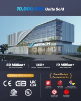 MERACH Under-Desk Elliptical — Quiet Electric Seated Pedal Exerciser for Seniors with Remote Control & 12-Speed Auto/Manual Modes, Portable for Home or Office(m-8)