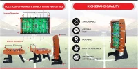 KICK Majesty 55"" Foldable Foosball Table(m-6)