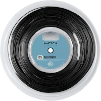 Luxilon ALU Power Black 125 Tennis String Reel - 220m (Black) - Pro Tour Standard for Power, Control & Spin(m-1)