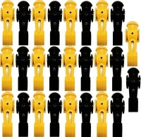 Tornado Counterbalanced Foosball Players — Set of 26 (Black & Yellow)(m-1)