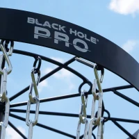 MVP Disc Sports Black Hole Pro — 24-Chain Portable Disc Golf Basket(m-4)