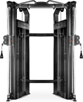 XMARK Functional Trainer with Dual 230 lb Weight Stacks, All-in-One Cable Crossover & Pulley System for Full-Body Strength Training (90"" Frame)(m-1)