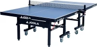 JOOLA Inside Professional 9x5 ft MDF Indoor Ping Pong Table – 25 mm Tournament-Thickness Top, Quick-Clamp Net & Post, 10-Min Assembly, Foldable Playback Mode(m-1)