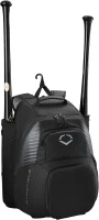EvoShield Tone Set Baseball Backpack — Black(m-2)