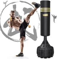 Dripex Freestanding Punching Bag with Stand — Heavy-Duty Free-Standing Boxing Bag for Adults & Teens, Home Gym(m-1)