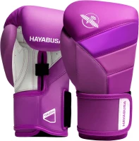 Hayabusa T3 Unisex Boxing Gloves — Dual-X Hook & Loop, Splinted Wrist Support, 5-Layer Foam Knuckle Protection(m-1)