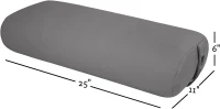 Hugger Mugger Standard Yoga Bolster — Firm, Supportive, Handmade & Durable(m-2)