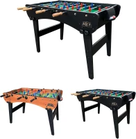 KICK Phoenix 55"" Folding Foosball Table — Space-Saving 55-Inch Table with Telescopic Rods(m-1)
