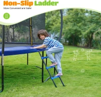 ORCC Premium 1200 lbs Outdoor Trampoline – Multiple Sizes (16/15/14/12/10/8 ft) with Enhanced Safety Features(m-9)