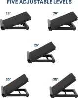 Non-Elastic Stretching Strap with Loops – Stretch Band for Physical Therapy & Yoga (Fascia, Hamstring & Leg Stretcher Belt)(m-8)