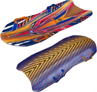 Sno-Storm Premium Foam Snow Sled — Contoured, Durable Foam Sled with Tow Rope and Handles, 50"" x 24"" Lightweight Ride(m-13)