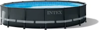 INTEX 26325EH Ultra XTR Deluxe Above-Ground Pool Set, 16 ft x 48 in — Includes 1500 GPH Krystal Clear Sand Filter Pump, Puncture-Resistant, Rust-Resistant, Quick Assembly(m-3)