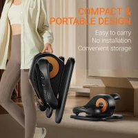 UMAY Under-Desk Elliptical — Electric Seated Leg Exerciser with Remote, Mute Function, 12 Speeds & Auto/Manual Modes — Quiet Portable Rehab Machine for Seniors(m-6)