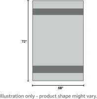 Yogitoes by Manduka Hot Yoga Mat Towel — 72"" Onyx Thin Lightweight Quick-Dry Towel with Rubber Grip Dots (262023001)(m-5)