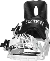 5th Element Summit Stealth Adult Men's Bindings - Universal Disc & Hardware for New/Replacement Snowboards, Beginner/Intermediate(m-8)