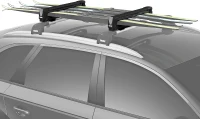 Thule SnowPack Ski/Snowboard Rack, Medium (4 Pr/2 Boards), Black(m-1)