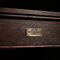 Barrington 12-Foot Rustic Shuffleboard Table with Cabinets - Classic Arcade Collection with Puck Sets, Preassembled Playfield(m-11)