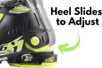 Roces IDEA UP Adjustable Kids Ski Boots — Youth Expandable Snow Boots (Mondo 19.0–22.0 / US Kids 12.5–Men 4) with 6in1 Technology(m-3)