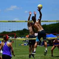 Spectrum Classic by Park & Sun Sports — Adjustable Professional Outdoor Volleyball Net Kit(m-5)