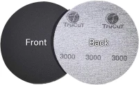 Creating The Difference TruCut Bowling Ball Sanding Pads - 18 Pack (5""), Assorted Grits 500/1000/1500/2000/3000/5000(m-7)