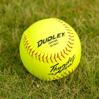 DUDLEY Slowpitch Softballs — Official USASB & USSSA 12-inch, Multiple 12-Count Options(m-4)