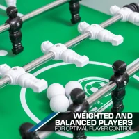 EastPoint Sports Monaco 54"" Official Competition-Size Deluxe Foosball Table — Indoor Multiplayer, Includes 4 Foosballs(m-6)