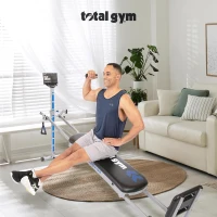 Total Gym APEX G3 Incline Trainer — Foldable Home Exercise System with 8 Resistance Levels and 70+ Exercises, Heavy-Duty for Indoor Training(m-5)