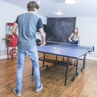 STIGA Advantage Series Table Tennis Tables - 13/15/19/25mm Tops, 10-Min QuickPlay Assembly, Playback Mode — Recreational to Tournament(m-65)