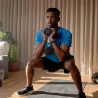 RitFit Rubber-Encased Hex Dumbbell Set (350 lb Total) with 6-Tier Rack — Coated Hand Weights for Home Gym Training(m-8)