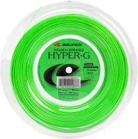 Solinco Hyper-G Co-Polyester Tennis String Reel 200 m (656 ft) — High Spin, Power & Control with TruTension Durable Polyester(m-1)