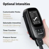 FIT KING Air Compression Recovery Boots (Large) - Sequential Dynamic Pressure System for Improved Circulation and Rapid Recovery(m-4)