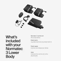 Hyperice Normatec 3 Recovery System – Patented Dynamic Compression for Lower Body (Standard Legs + Hips), FSA/HSA Eligible(m-6)