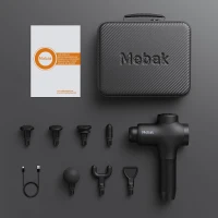 Mebak 3 Deep Tissue Massage Gun — Professional Muscle Percussion, Quiet & Portable, Gift for Athletes(m-9)