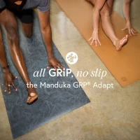 Manduka GRP Adapt Yoga Mat 71"" - 5mm | Satin Grip Ultimate Traction | Sweat-Activated, All-Style Performance (71 x 26 in)(m-2)