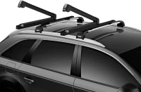 Thule SnowPack Extender Ski/Snowboard Rack (6pr/4 Boards), Black(m-2)