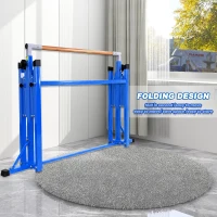 Marfula Foldable Gymnastic Kip Bar with Mat for Kids and Teens (Ages 3–20), 5 ft Rail, 4 ft Base, Adjustable 36–60 in Height – Training Equipment for Home and Club(m-6)