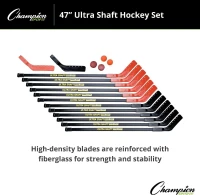 Champion Sports Ultra Shaft Hockey Set(m-6)