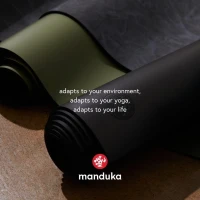 Manduka GRP Adapt Yoga Mat 71"" - 5mm | Satin Grip Ultimate Traction | Sweat-Activated, All-Style Performance (71 x 26 in)(m-6)